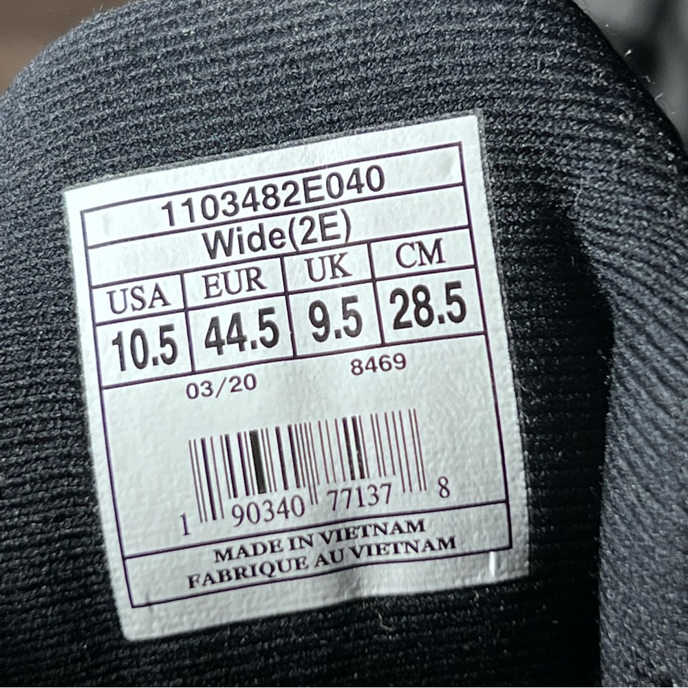 New Balance Mens Fresh Foam Vongo Running Shoes Black MVNGOBB Low Top Size 11.5. - Picture 5 of 5